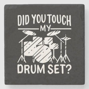 Drummer - My Drum Set Stone Coaster