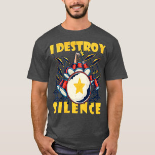 Drummer Percussionist Drums Percussion Musician I T-Shirt