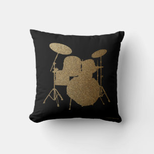 DRUMMER Pillow Drum Kit Cushion Snare Bass Cymbals