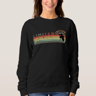 Drummer Retro 70s 80s Distressed Sweatshirt