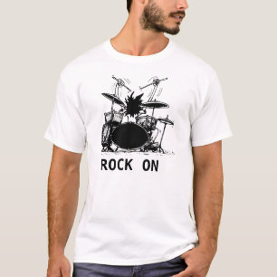 Drummer, ROCK ON T-Shirt