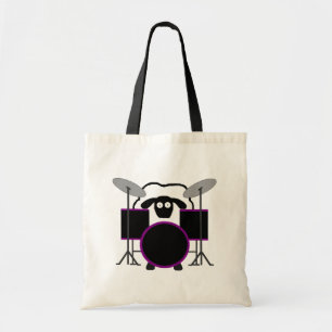 Drummer Sheep Tote Bag
