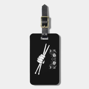 Drummer Sticks Legend Drumming Dad Gift Luggage Tag