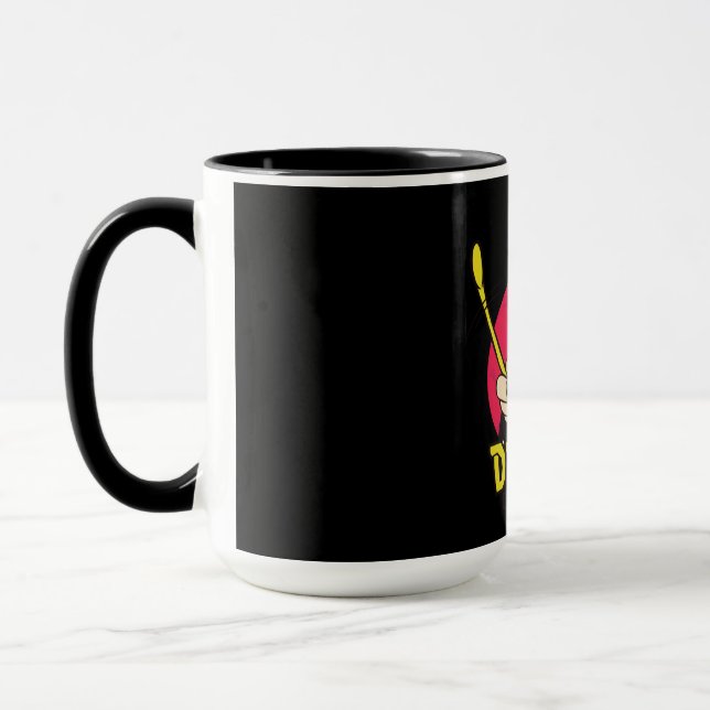 Drummer with Drumsticks Mug (Left)