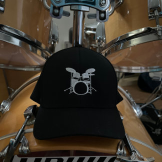 Drummers drum player’s Embroidered Hat