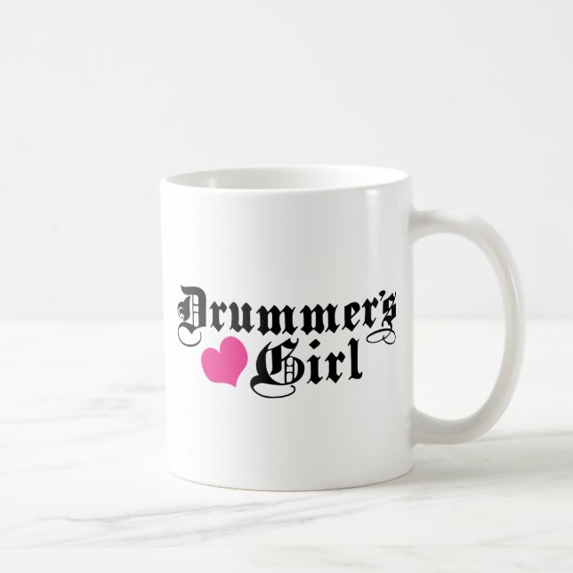 Drummer's Girl Coffee Mug (Right)