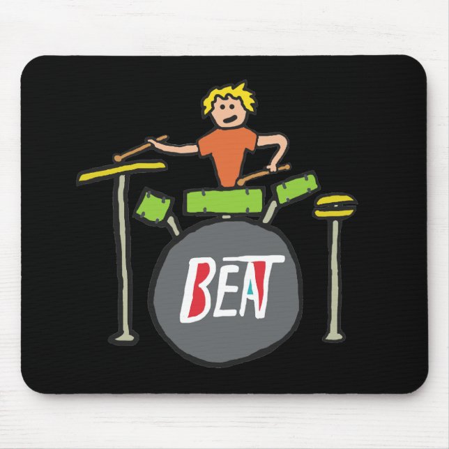 Drumming Mouse Pad (Front)