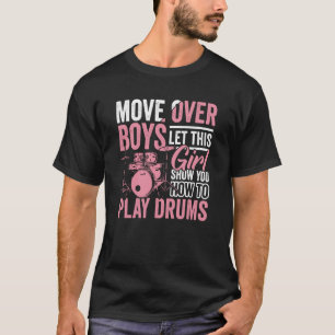 Drumming Player Apparel Drummer Quote Drumset for T-Shirt