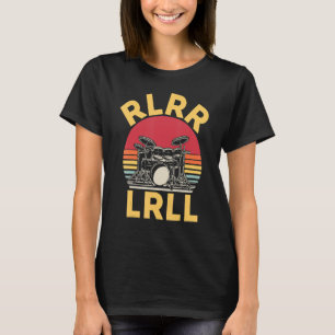 Drumming Rudiments Drummer Musician Drums Paradidd T-Shirt