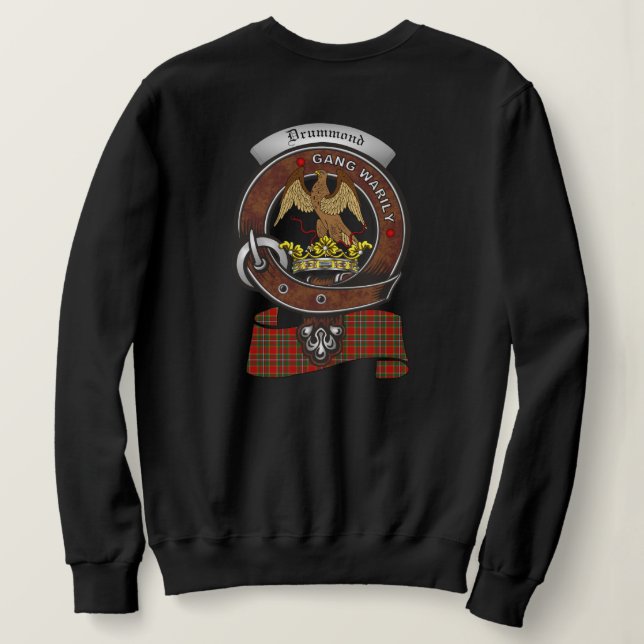 Drummond Clan Badge Women's Sweatshirt (Design Back)
