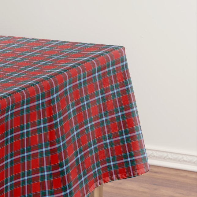 Drummond Clan Tartan Tablecloth (In Situ)