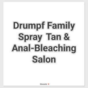 Drumpf Family Spray-Tan Hankamer Artjunkhaus Comic