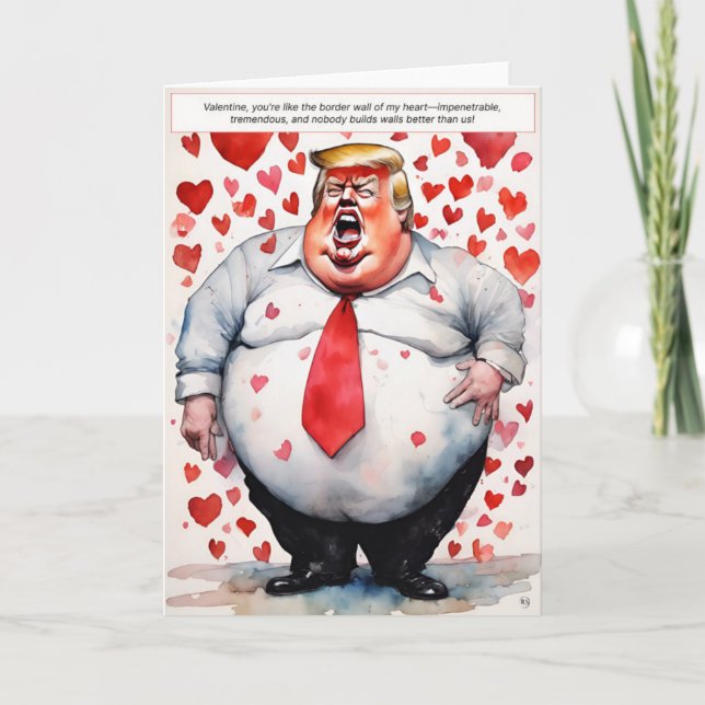 Drumpf Valentine's Day Card (Front)