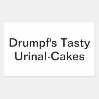 Drumpf's Tasty Urinal-Cakes Hankamer Artjunkhaus