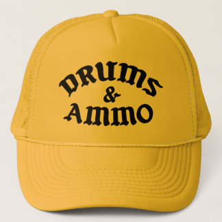 Drums & Ammo Yellow Trucker Trucker Hat