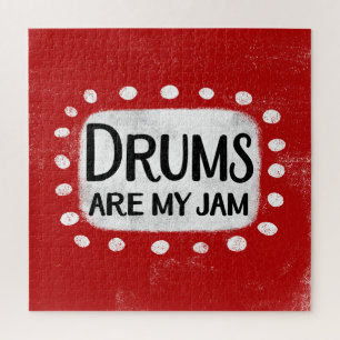 Drums Are My Jam Jigsaw Puzzle