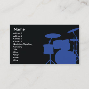 Drums - Business Card