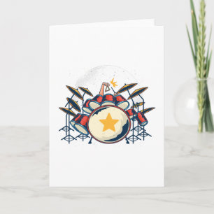 Drums Card