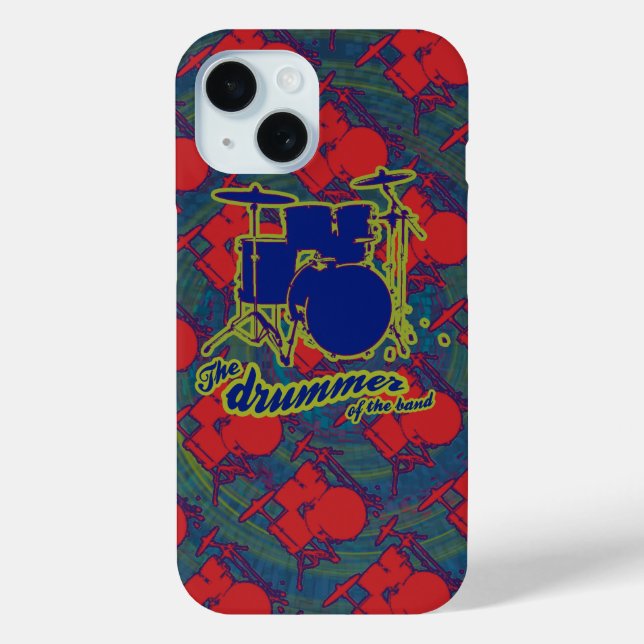 Drums Case-Mate iPhone Case (Back)