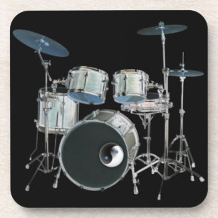 Drums Cork Coaster