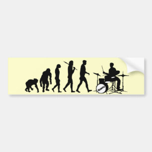 Drums Drummer Drumline Drumsticks Drumming Bumper Sticker