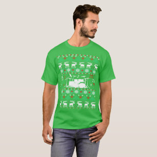 Drums Drummer Ugly Christmas Sweater Tshirt