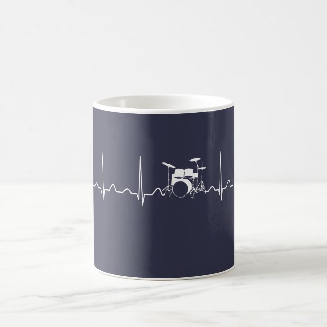 DRUMS HEARTBEAT COFFEE MUG (Center)