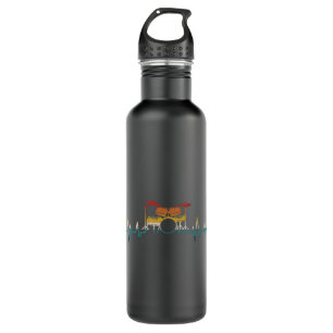 Drums Heartbeat Rock Music Lover 710 Ml Water Bottle