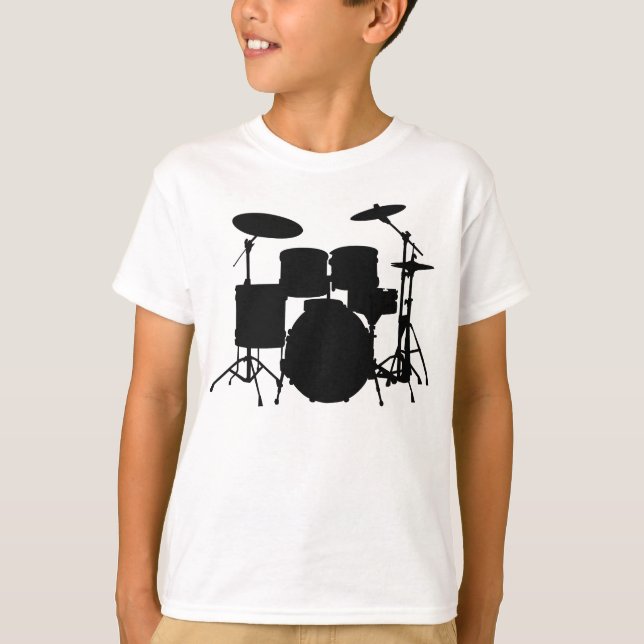 Drums Kids' Sport T-Shirt (Front)