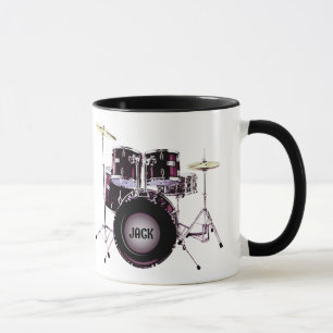 Drums Mug with ýour text