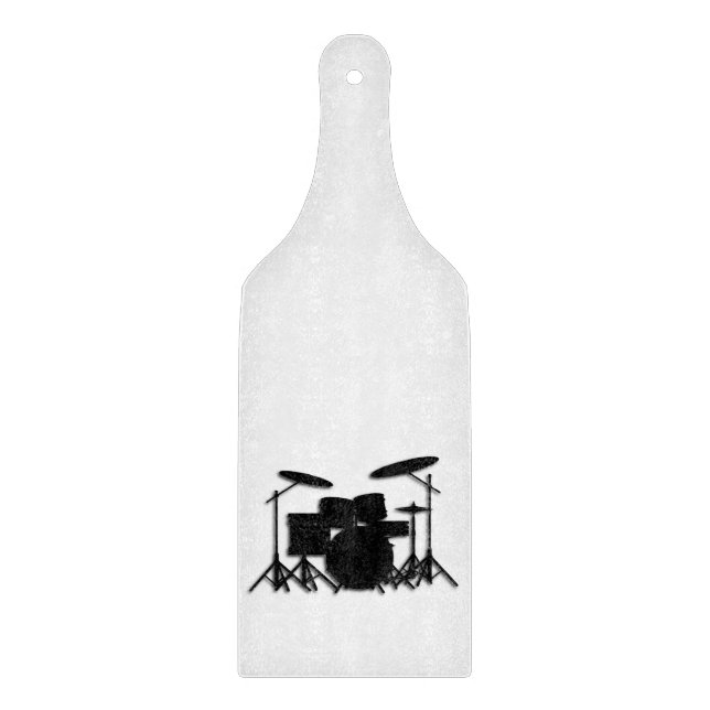 Drums Music Design Cutting Board (Front)