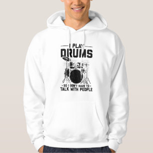 Drums   Musical Instrument Drummer Gift Hoodie