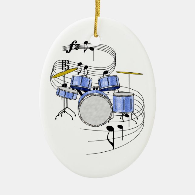 Drums Ornament (Front)