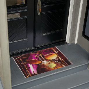 Drums, outdoor jam doormat
