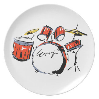 drums plate