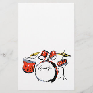 drums stationery