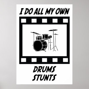 Drums Stunts Poster