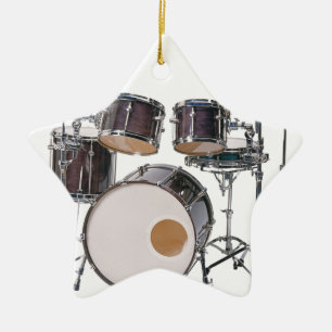 Drums Tools Percussion Music Concert Ceramic Tree Decoration