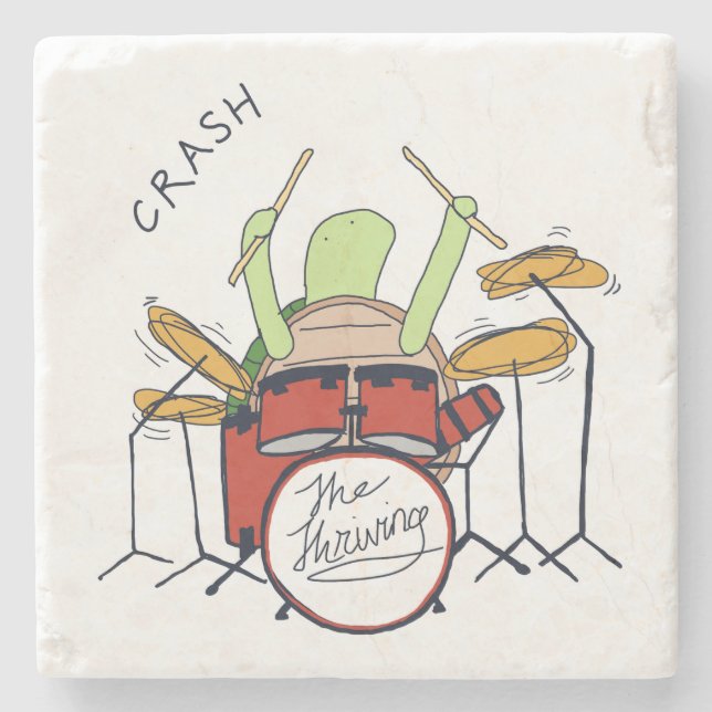 Drums Turtle Coaster (Front)
