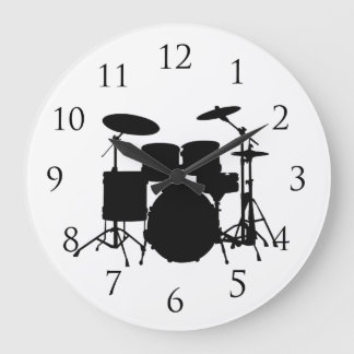 Drums Wall Clock