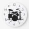 Drums Wall Clock