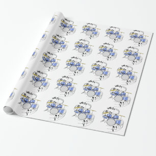 Drums Wrapping Paper