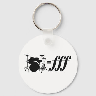 Drumset Key Ring
