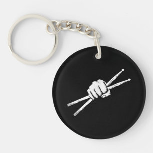 Drumsticks Drummer - Drumset Drums Gift  Key Ring