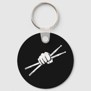Drumsticks Drummer - Drumset Drums Gift  Key Ring