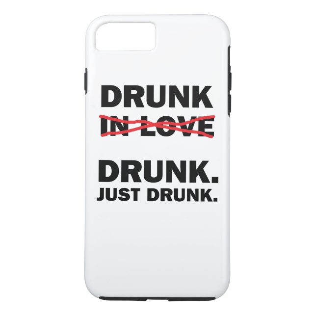 Drunk Case-Mate iPhone Case (Back)