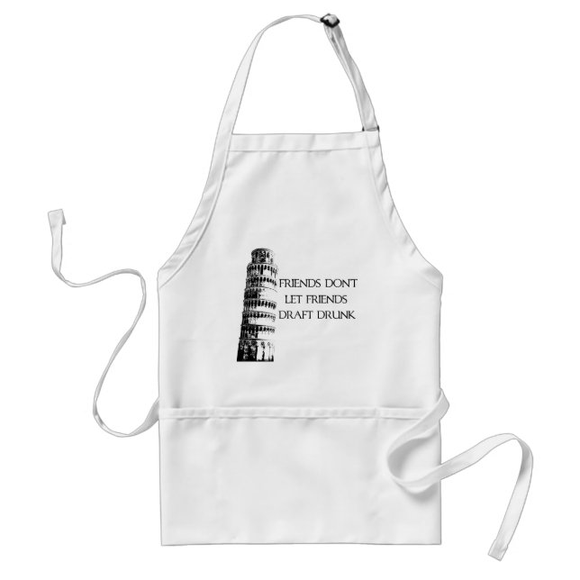 Drunk Drafting Standard Apron (Front)