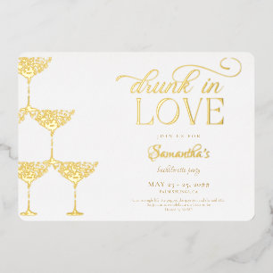 Drunk In Love Champagne Tower Bachelorette Party