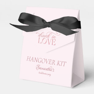 Drunk In Love Champagne Tower Pink Bachelorette Favour Box
