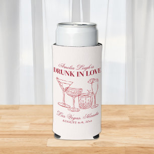 Drunk In Love Cocktails Bachelorette Weekend Seltzer Can Cooler